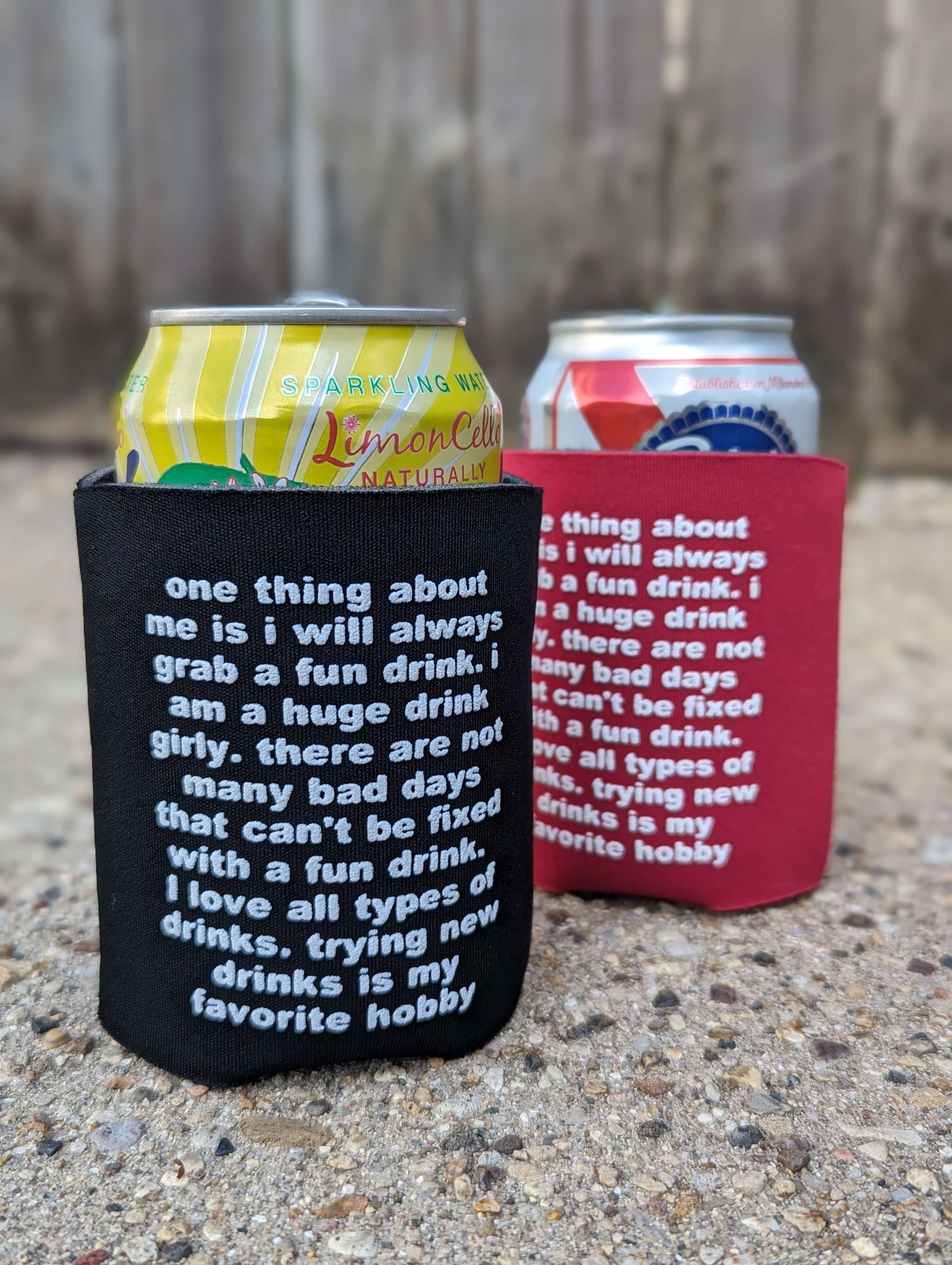 DRINK GIRLIE KOOZIE