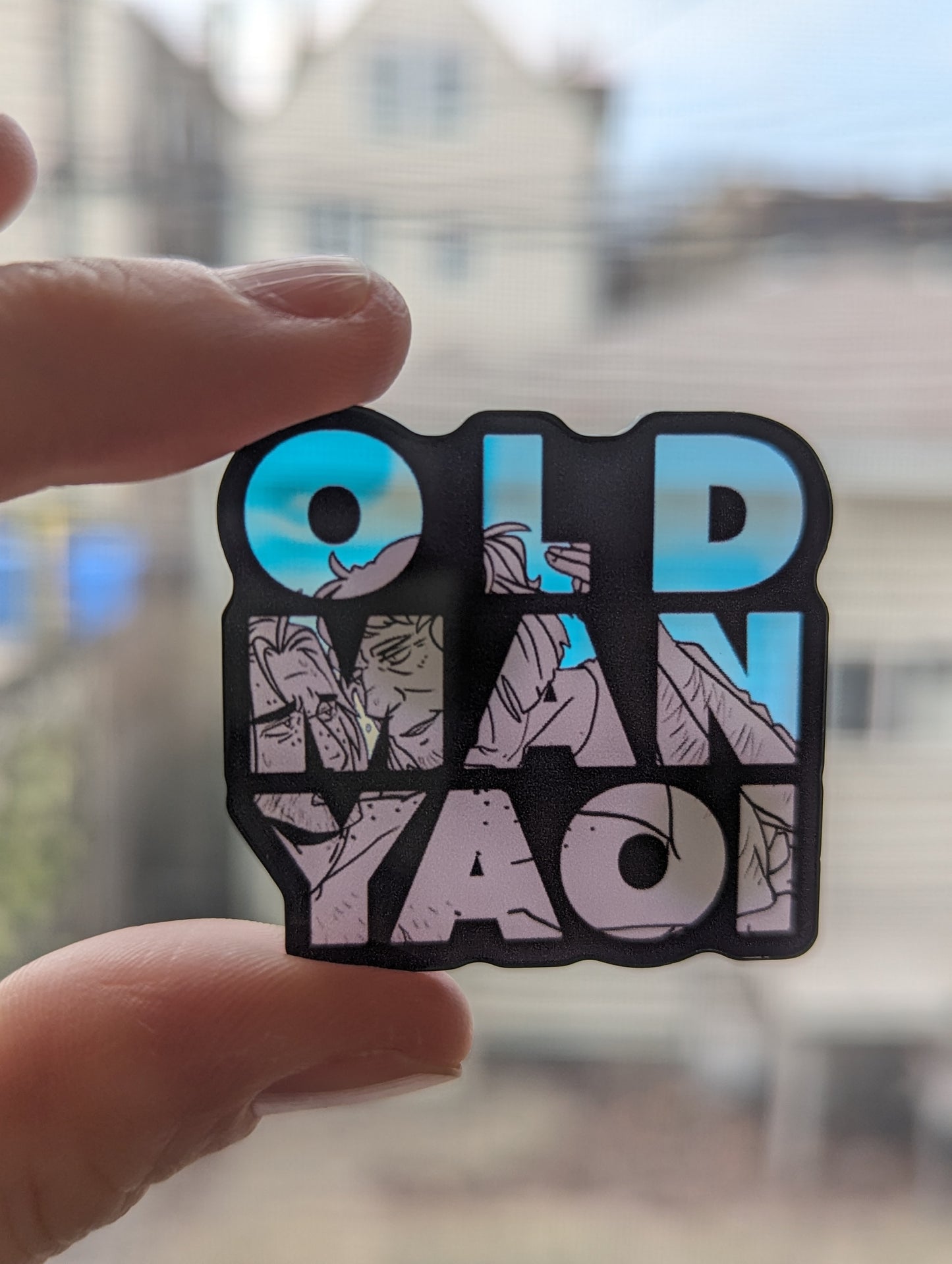 OLD MAN YAOI...2! - Acrylic Pin