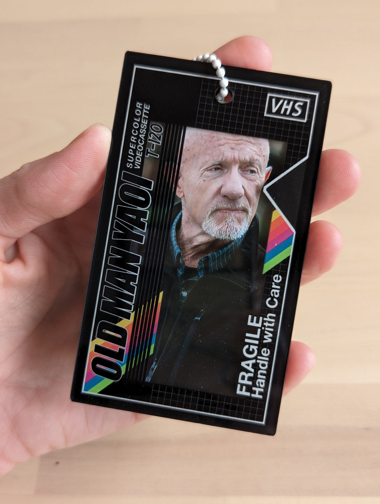 OLD MAN YAOI VHS - Acrylic Photo Holder Keychain