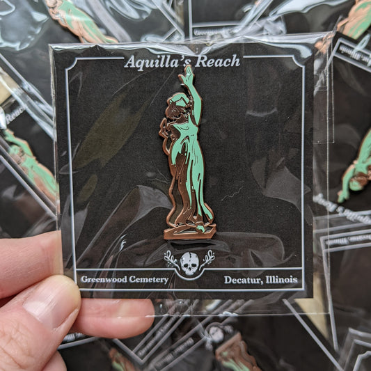 AQUILLA'S REACH - Graveyard Statue Pins