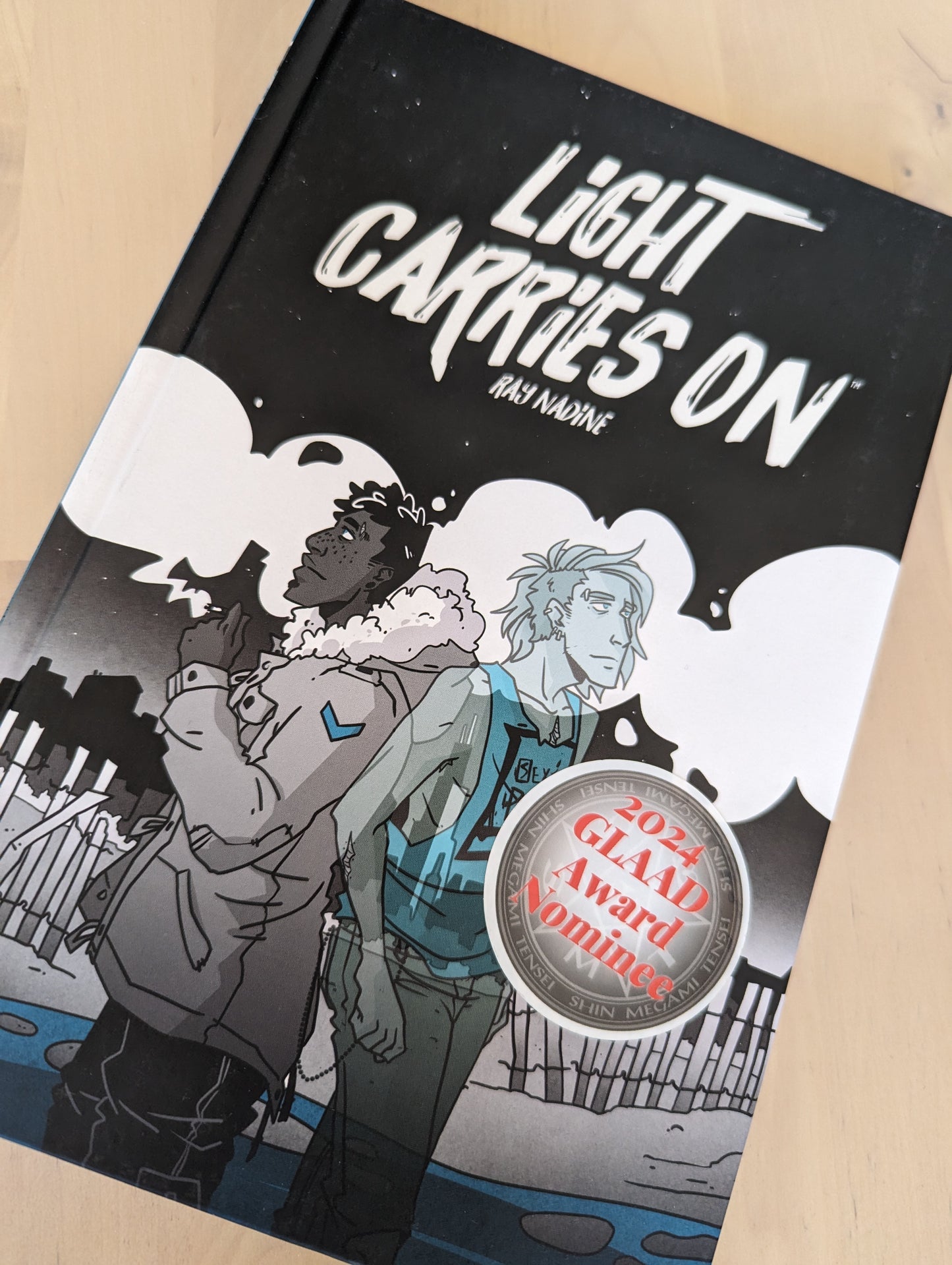 LIGHT CARRIES ON - Signed Hardback Graphic Novel