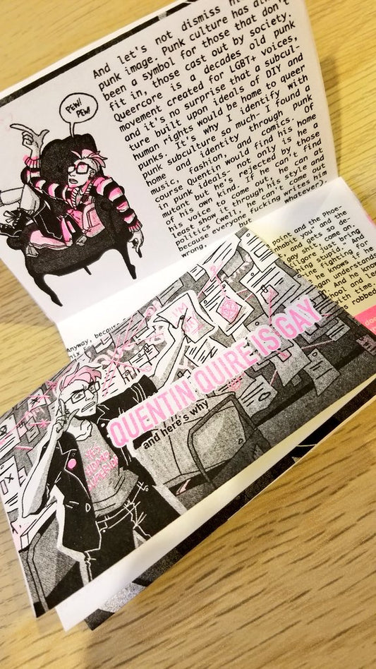 Quentin Quire Is Gay Zine